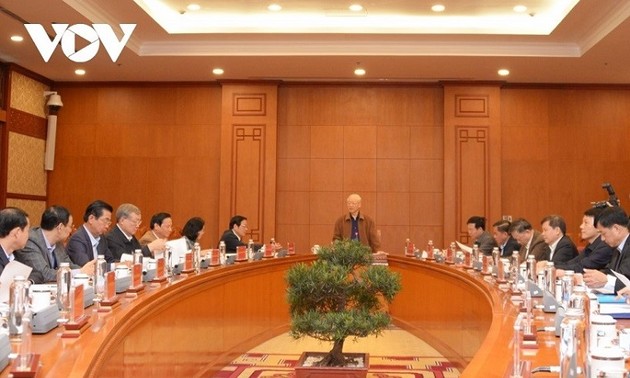 Nguyên Phu Trong plaide pour une plus grande efficacité dans la lutte anti-corruption 