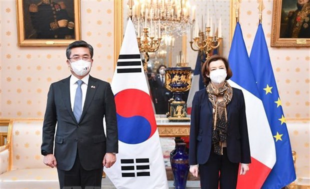 Séoul et Paris renforcent leur coopération pour maintenir la paix et la stabilité de la région Indo-Pacifique