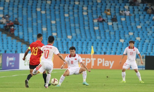 Football: le Vietnam qualifié pour la finale du Championnat sud-est asiatique des moins de 23 ans