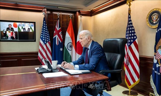 Sommet virtuel jeudi entre Biden et les dirigeants de l'alliance Quad
