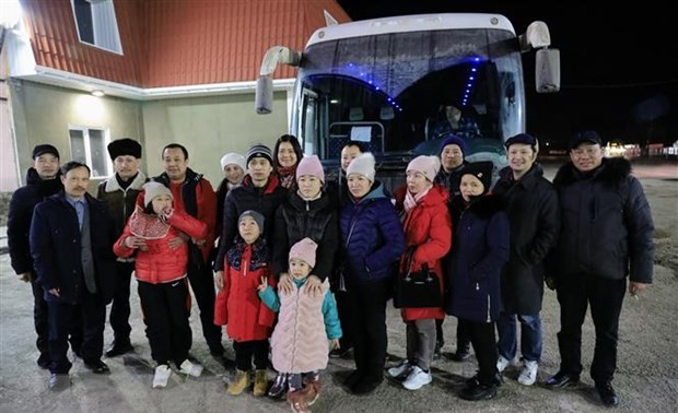 14 ressortissants vietnamiens arrivés en Russie de Kherson (Ukraine)