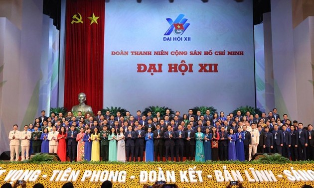Clôture du 12e congrès national de l’Union de la jeunesse communiste Hô Chi Minh