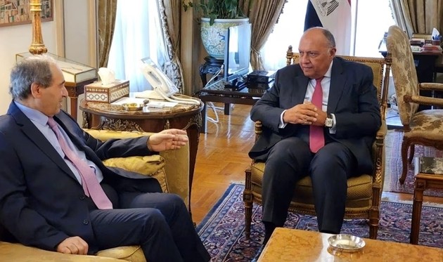 Le chef de la diplomatie syrienne en visite en Égypte pour la première fois depuis plus de 10 ans
