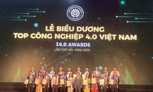 79 produits numériques à l’honneur aux prix de l’industrie 4.0 du Vietnam 2023
