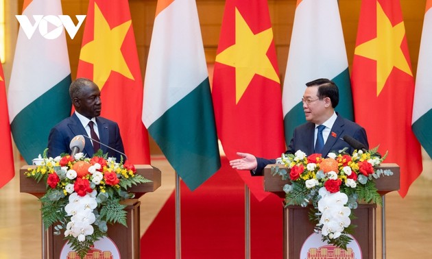 Le président de l’Assemblée nationale ivoirienne termine sa visite officielle au Vietnam