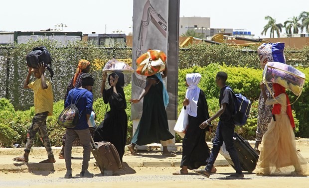 Soudan/ONU: plus de 2,6 millions de déplacés et réfugiés en deux mois et demi