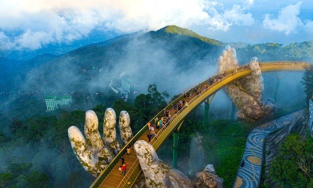 Le pont doré (Dà Nang) dans la liste des 10 ponts emblématiques du monde
