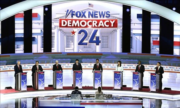 Présidentielles américaines 2024: près de 13 millions de personnes ont regardé le débat des primaires sur les réseaux de Fox News