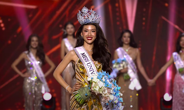 Bui Quynh Hoa sacrée Miss Univers Vietnam 2023