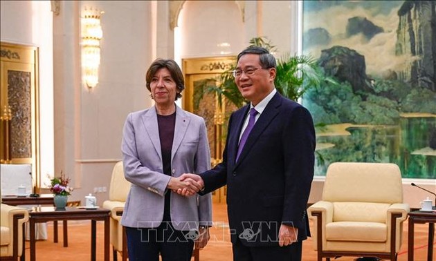 Catherine Colonna en Chine pour renforcer la coopération franco-chinoise