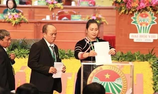 Élection de 111 délégués au comité exécutif de l’Association des agriculteurs vietnamiens pour le mandat 2023-2028