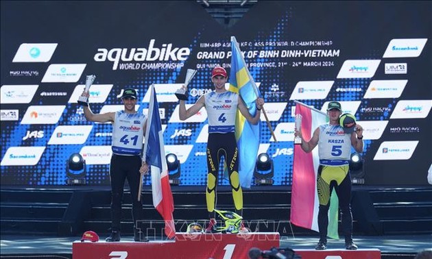 Clôture du championnat mondial de jet ski UIM-ABP Aquabike