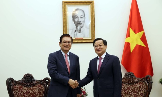 Lê Minh Khai reçoit le vice-président du groupe sud-coréen Hyosung