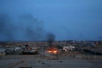 Международная коалиция впервые нанесла авиаудары по позициям ИГ в городе Тикрит