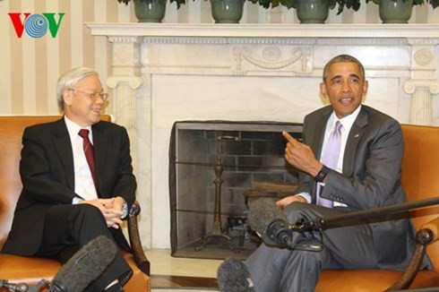 Визит Нгуен Фу Чонга в США произвел на американский народ большое впечатление