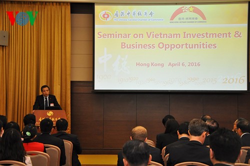 В Гонконге прошел семинар «Инвестиционно-предпринимательские возможности во Вьетнаме»