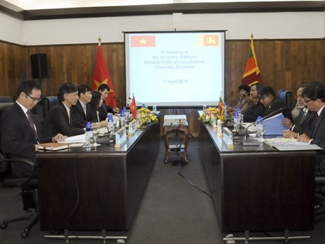 Politische Konsultation zwischen Vietnam und Sri Lanka