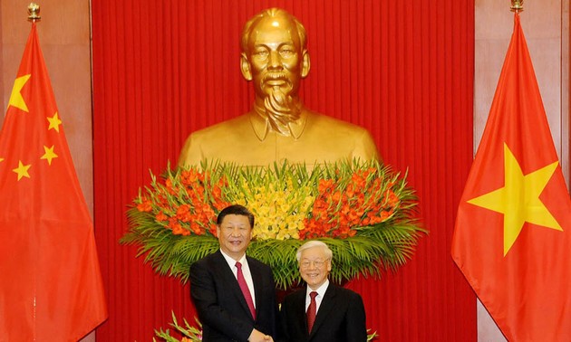 Руководители Вьетнама поздравили руководителей Китая по случаю 70-летия Образования КНР