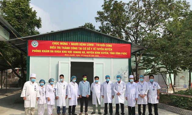 С нуля часов 4 марта в общине Шонлой провинции Виньфук будет снят карантин по коронавирусу Covid-19