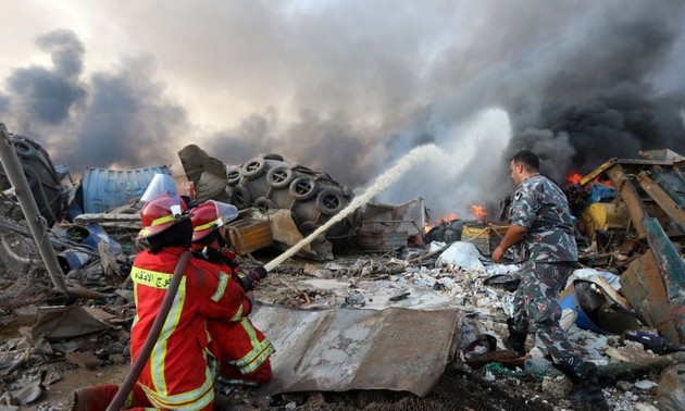Многие страны подтвердили число своих граждан, пострадавших при взрыве в Ливане