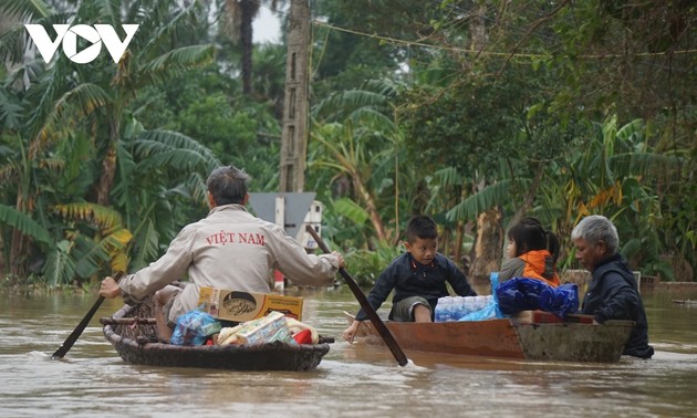 Телеграмма со словами сочувствия в связи с наводнениями в Центральном Вьетнаме