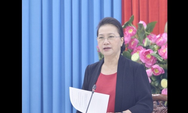 Председатель Нацсобрания провела рабочую встречу с Комитетом по проведению выборов в Анзянге