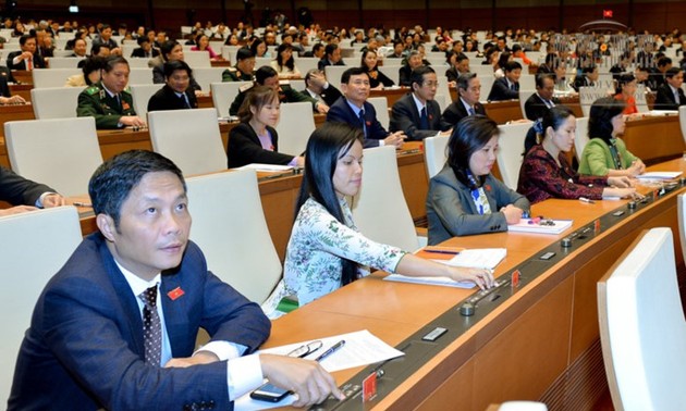 베트남 국회총회, 국방법 (개정) 승인과 2019년 법령 및 입법 계획에 대한 결의안  표결 통과
