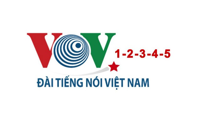 베트남 라디오 VOV1 채널 및 FM 24/7 영어 채널  북중부 지역  방송 개시
