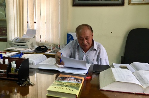 찐 응옥 찐 (Trịnh Ngọc Trình)선생님,  2018년 하노이의 우수 시민