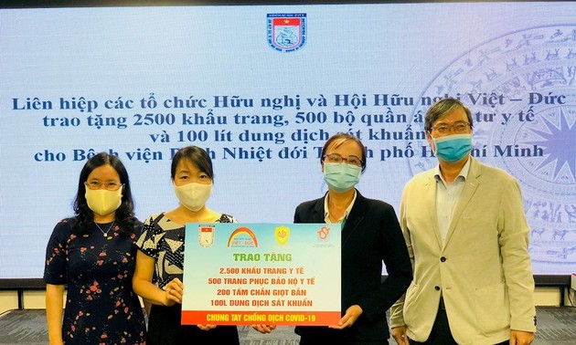 Nhiều cơ quan, tổ chức hỗ trợ Thành phố Hồ Chí Minh phòng, chống dịch COVID-19