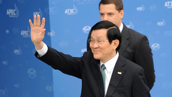  Presiden  VN Truong Tan Sang melakukan kunjungan kenegaraan  di Republik Kazakhstan.