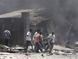 Serangan bom berlumuran darah di dekat Istana Presiden Somalia.