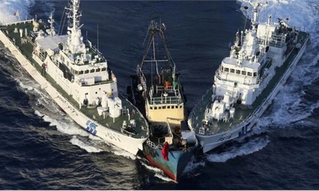 Tiongkok telah berpindah dan melabuhkan anjungan pengeboran minyak Haiyang Shiyou 981
