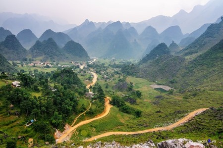 Keindahan daerah pegunungan di propinsi Ha Giang