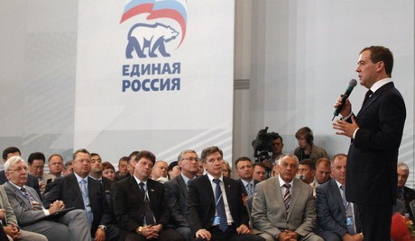 Partai Rusia  Bersatu yang berkuasa  merebut mayoritas  di Duma Negara Rusia