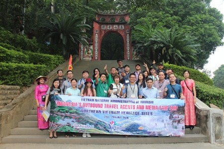 Menyosialisasikan pusaka di Vietnam Utara kepada semua Perusahaan Pariwisata Perjalanan Indonesia