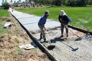 Первоначальные успехи в строительстве новой деревни в г.Хошимине