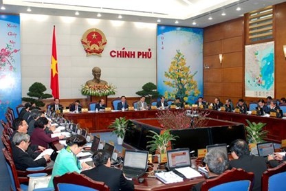 Постановление об очередном январском заседании вьетнамского правительства