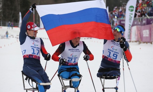 Сборная России лидирует на зимних Паралимпийских играх в Сочи
