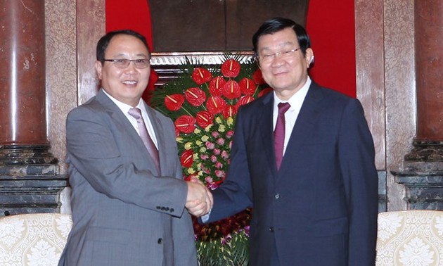 Президент СРВ Чыонг Тан Шанг принял генпрокурора Монголии