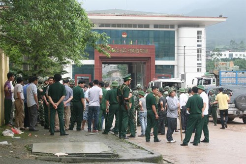 16 граждан Китая незаконно перешли границу Вьетнама через КПП Бакфонгшинь провинции Куангнинь