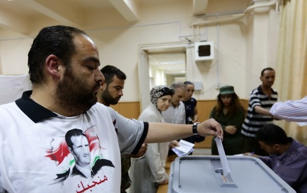 Международная общественность о президентских выборах в Сирии