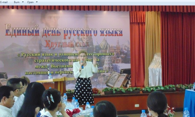 Русский язык и отношения всестороннего стратегического партнерства между Вьетнамом и Россией