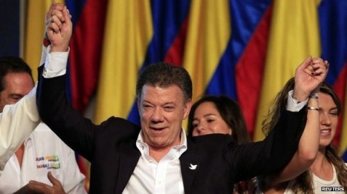 Действующий президент Колумбии переизбран на пост главы государства