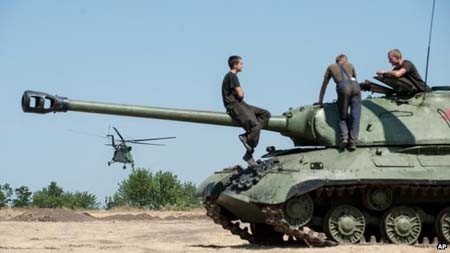 Ополченцы на востоке Украины готовы прекратить огонь