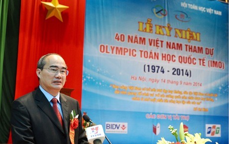 40-летие со дня начала участия Вьетнама в Международной олимпиаде по математике
