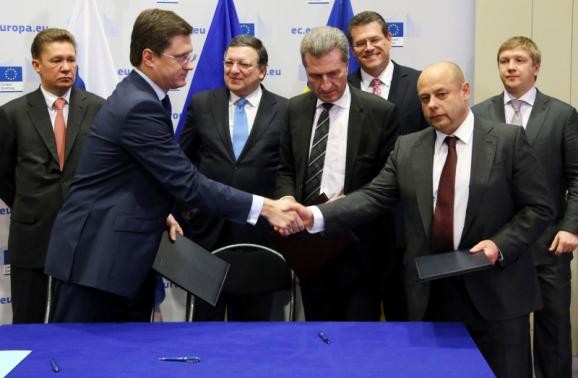 Россия и Украина подписали соглашение о поставках газа