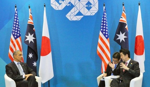 Лидеры США и Японии обязались внести изменения в ориентации оборонного сотрудничества
