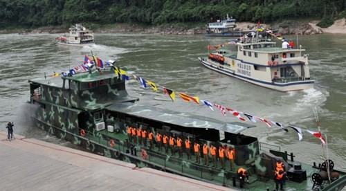 Китай, Лаос, Таиланд и Мьянма приступят к совместному патрулированию на реке Меконг