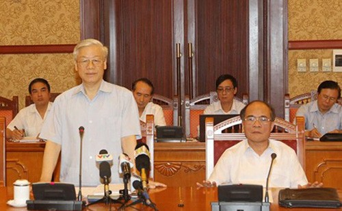 Конференция по сбору мнений по проектам документов 12-го съезда Компартии Вьетнама